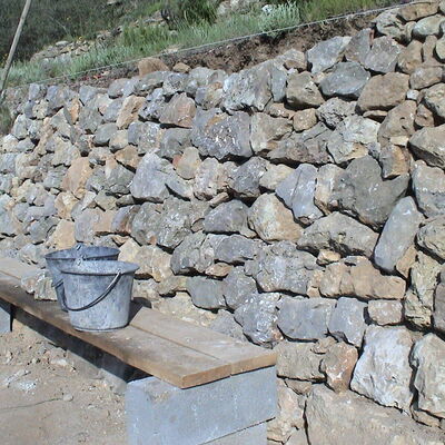 Mur en pierres sèches